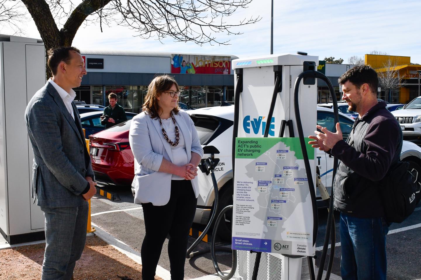 More EV chargers on the way for the ACT Main Image